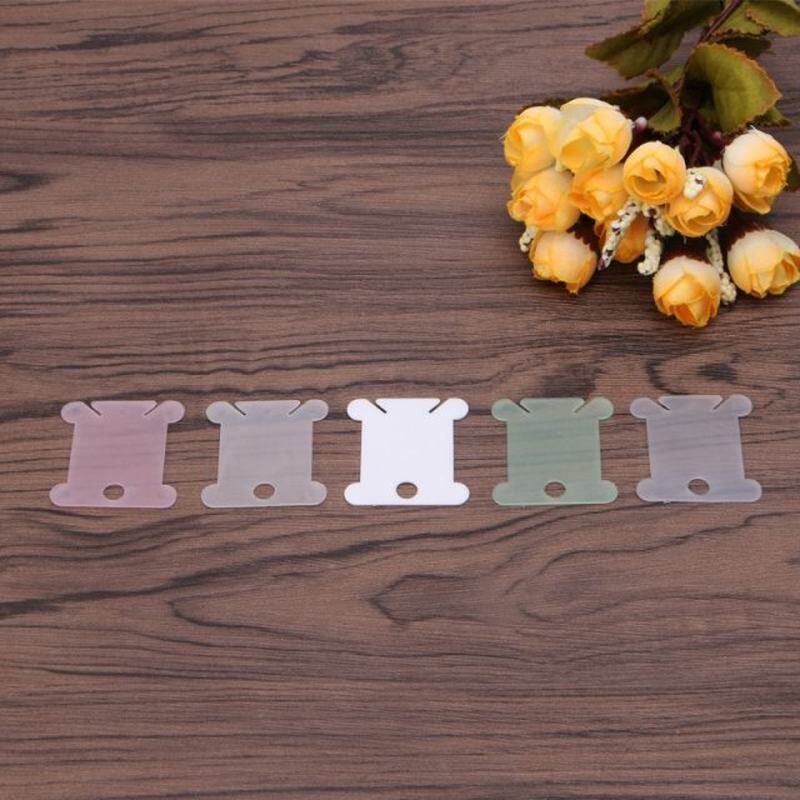 100Pcs Embroidery Floss Craft Thread Bobbin Cross Stitch Sto