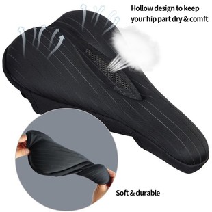 Souke Sports Bike Seat Cover Gel Padded Bike Seat Cushion B