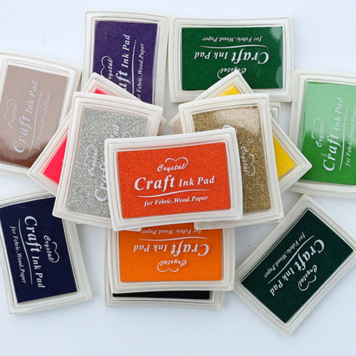 Mixed Colors Colorful Cartoon Ink Pad/Craft Ink Pad/Stamp In