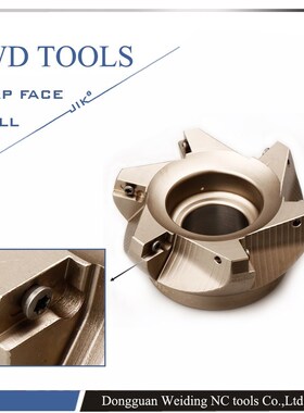 APMT1604 RAP 400R-100-32-6T 75 Degree Positive Face Mill Hea