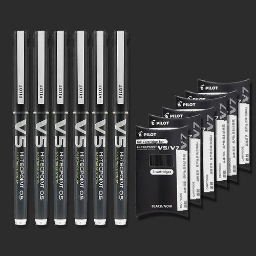 Pilot BXC-V5 BXC-V7 Gel Pen 0.5mm 0.7mm Hi-Tecpoint Ink Cart