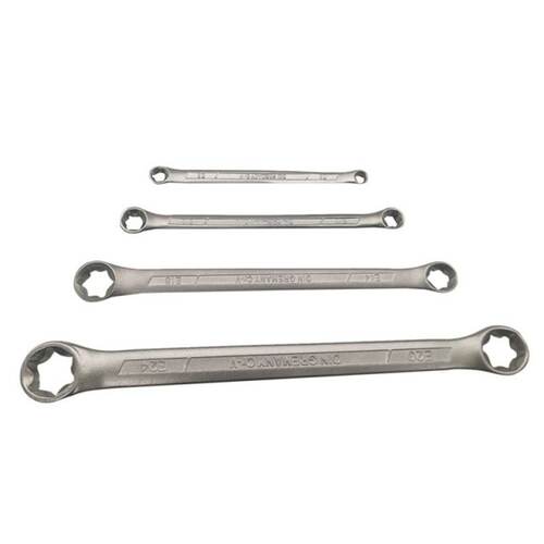 4Pcs Star/Female Double Torx/E - Ring Wrench Spanner Set E6