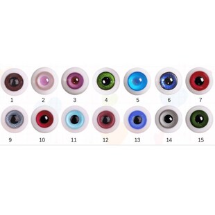 10MM 12MM 14MM 16MM  BJD Doll Glass Eyes Dollfie MSD AOD DOD