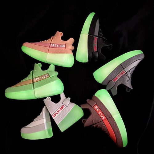 3D luxury sports brand sneakers Luminous Wireless bluetooth