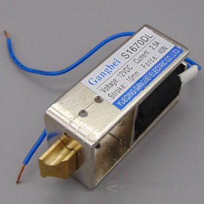 -S1670DL DC 12V 24V Push&Pull type electromagnet 12v   e