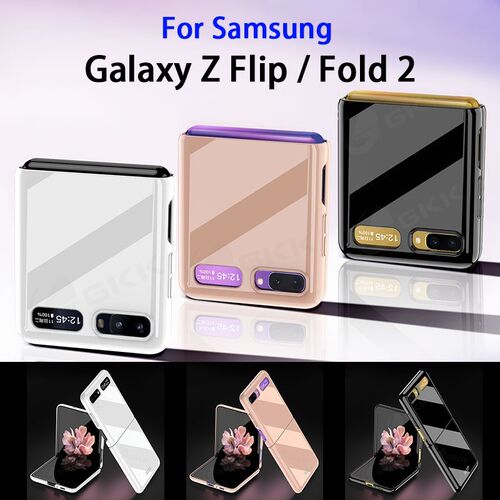 Luxury Mirror Bright UV hard Case For Samsung Galaxy Z Flip
