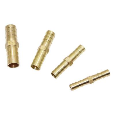 6/8/10/12mm OD Straight Hose Joiner Brass Barb Connector Gar