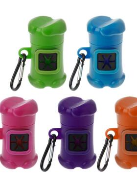 Pet Dog Bone Shape Waste Poo Garbage Dispenser Box Clean Up