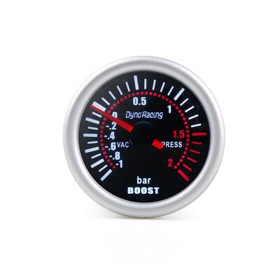 Dynoracing 2''52MM Turbo Boost Gauge 3 BAR Mechanica