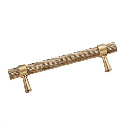 Gold Knurled/Textured Kitchen Handles and Knobs Drawer Pulls