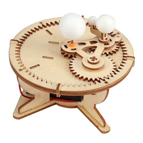 DIY Sun Moon Earth Running Model Science Experiment Puzzle