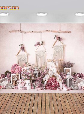 Love Hearts White Wall Valentine Baby Child Portrait Photo