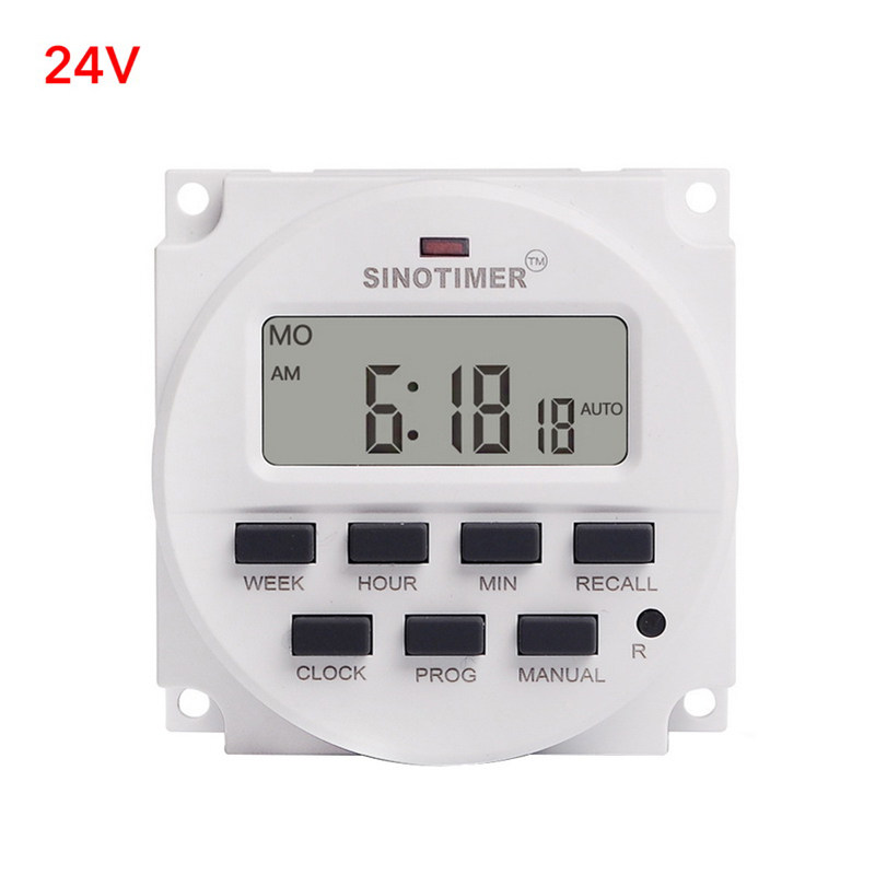 *rijk cn101a  12v 24v 110v 240v digital lcd power timer prog