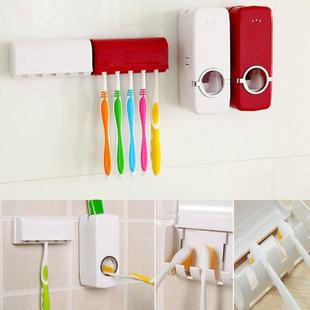 1 Pcs one-button Automatic Toothpaste Squeezer Home Dispense