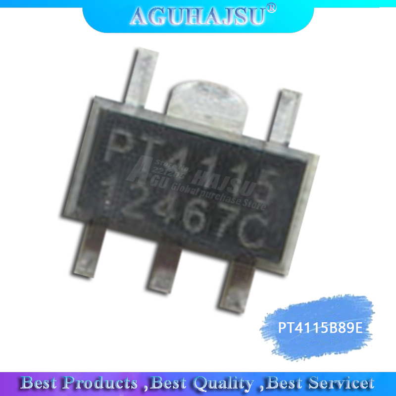 20pcs PT4115B89E SOT89-5 PT4115 SOT SMD 30V/1.2A high dimmin 包装 内托 原图主图