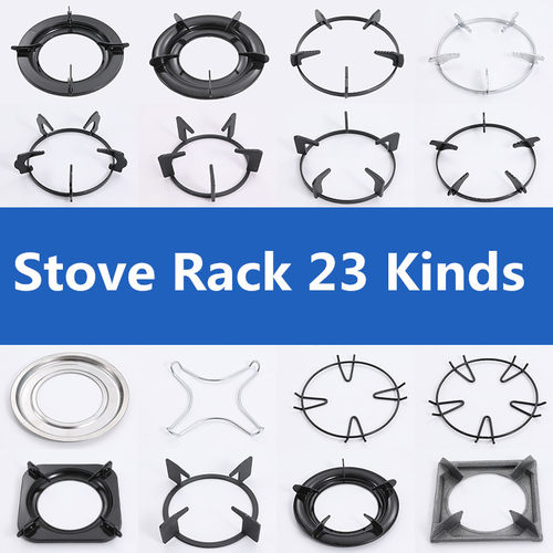 Cast Iron Wok Pan pot Support Rack Stand Burner Gas Stove ra