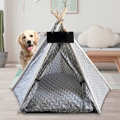 2020 New Creative Portable Dog Tent Indoor Foldable Dogs Hou