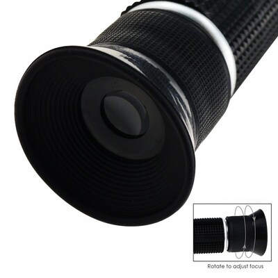 Grape Fruit Juice Alcohol Refractometer with ATC, Dual Scale