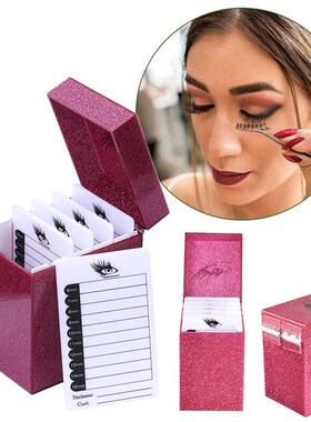5 Layer Support Box Eyelashes Acrylic Display Stand False E