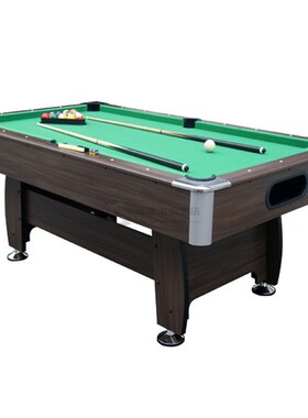 American Style 7 feet Wood Billiard Table With 16pcs  2 Cue