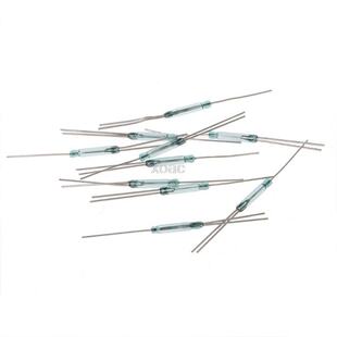 10Pcs 2.5X14mm 4W 3 Pin Glass Reed Relay Magnetic Switches N