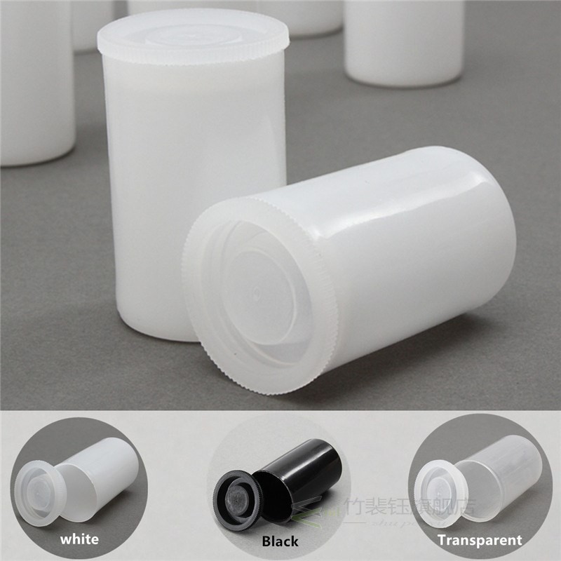 KiWarm 10Pcs Overvalue Empty Bottle 35mm Film Cans Canister