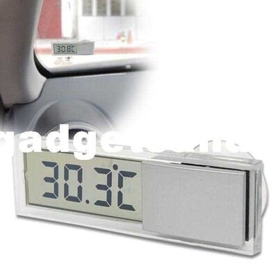 2pcs/lot 2014 New Thermometers Suction On Car Windscreen Or