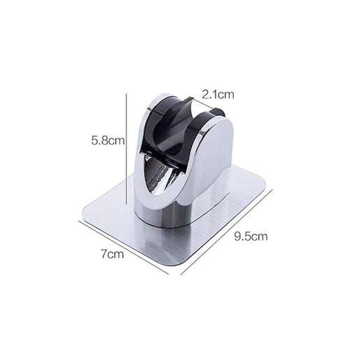 Wall Mounted Adjustable Showerhead Holder Punch Free Shower