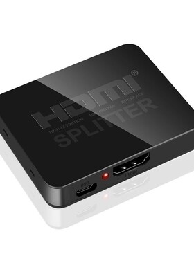 New HDMI 1 In 2 Out 1080p 4K 1x2 HDCP Stripper 3D Splitter P