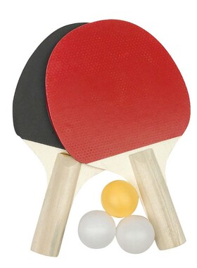 Wood Ping-Pong Racket Racquet Pingpong Durable Ping Pong Bat