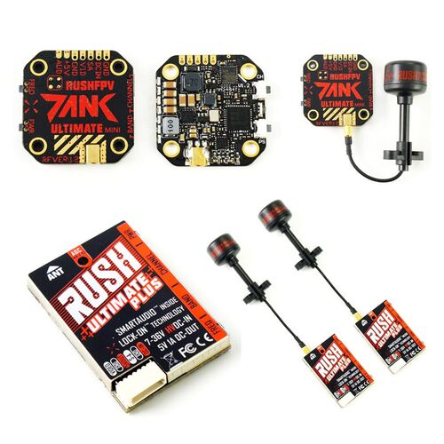 RUSH TANK Ultimate Mini/TANK PLUS VTX 5.8GHz 48CH 2 8s 800m