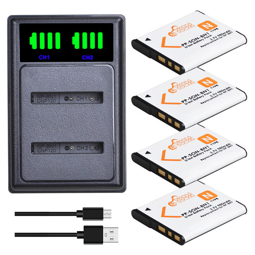 NP BN1 NP BN1 NPBN1 Battery Charger Kits for Sony DSC TX9 W