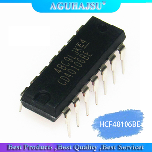 10pcs/lot Logic ps HEF40106 HEF40106BP HCF40106BE CD40106BE