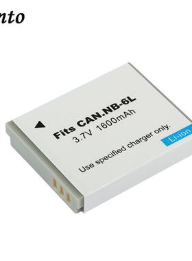 1pc 1600mAh Digital Battery Pack NB-6LH NB-6L NB6L Replacet
