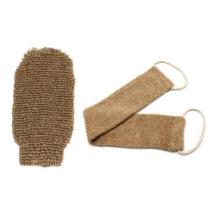 Bath Back Scrubber Towel Belt Bathing Glove Body Exfoliating