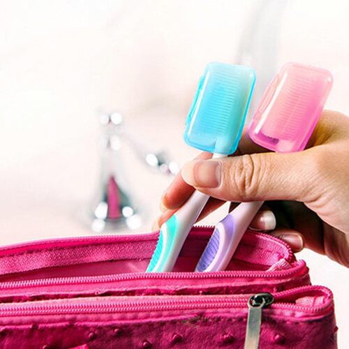 5Pcs/Set Portable Travel Toothbrush Holder Head Cover Toothb