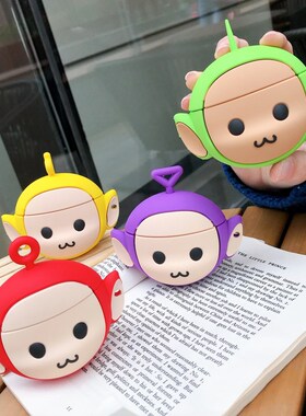 3D Cartoon  Earphone Case for AirPods 2 Cute Teletubbies He