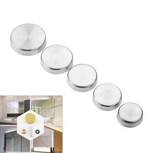 20Pcs Stainless Steel Decorative Mirror Screw Cap Nails Scre