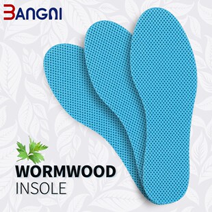 3ANGNI Wormwood Deodorization Insole Soft And Mesh Breathab