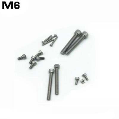 20pcs M6 304 Stainless Steel Hexagon Socket Head Cap Screws