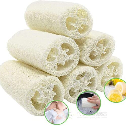 Natural Loofa Luffa Bath Shower Brush Wash Bowly Body Sponge