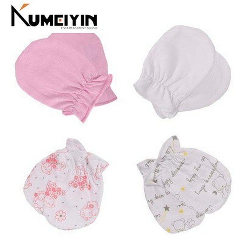 cotton soft baby newborn scratch mittens0-6 months che