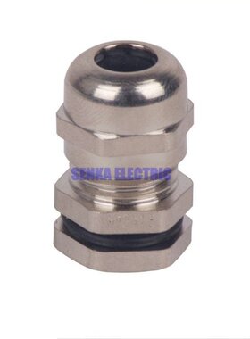 10pcs/lot PG9 Waterproof IP68 Nickle-plated Brass Metal Cabl