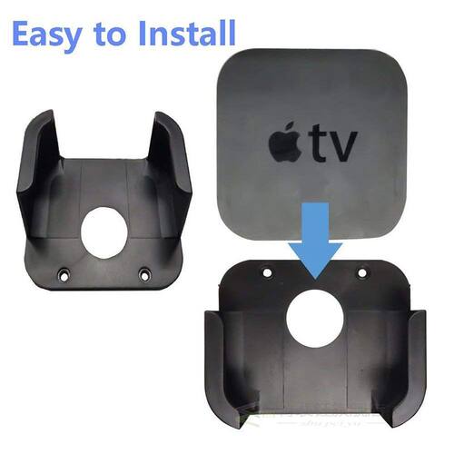 TV Mount for Apple TV 4K 4th Wall Mount Bracket Holder for A