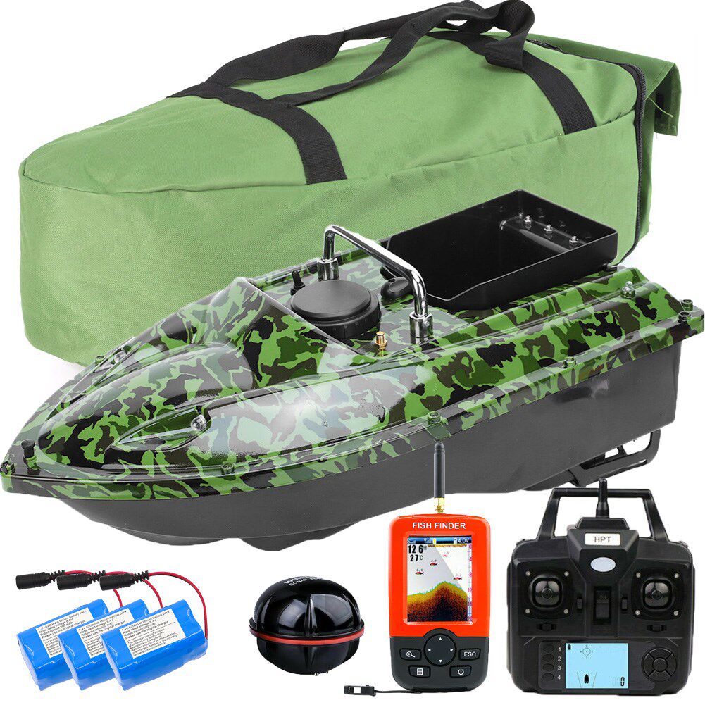 VERY100 500M RC Wireless Fishing Bait Boat GPS Position Hoo