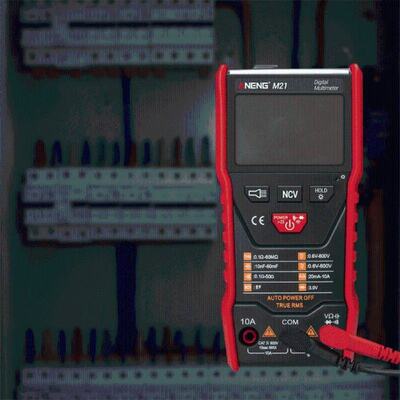 M21 Auto Range Multimeter True RMS Digital 6000 Counts NCV F