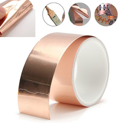 3m*50mm Guitar Copper Foil Tape EMI Shielding Barrier Condu
