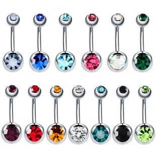 1PC Surgical Steel Belly Piercings Navel Piercing Sexy Pier
