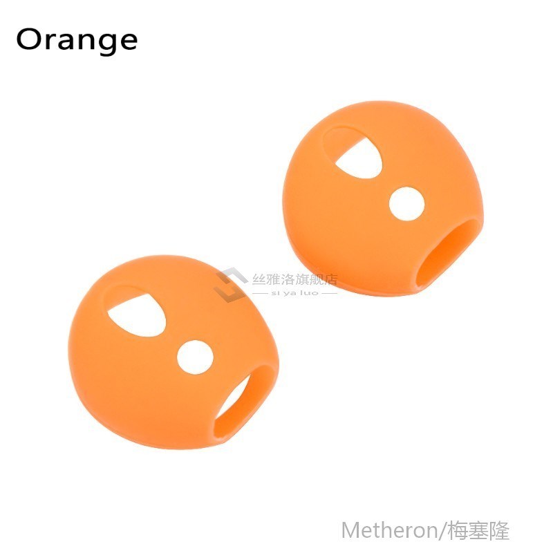 2 Pairs Silicone Antislip Earphone Earbuds Tips ltra Thin Co