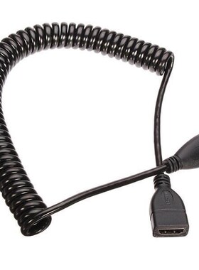 Big Promation High Quality 2.5m Spring Cable HDMI Male to HD